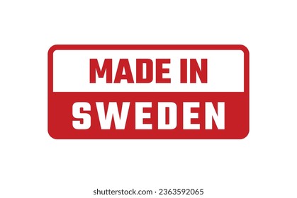 Made in Sweden Rubber Stempel