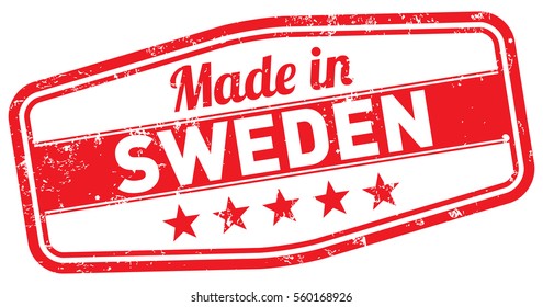 Made in Sweden stamp