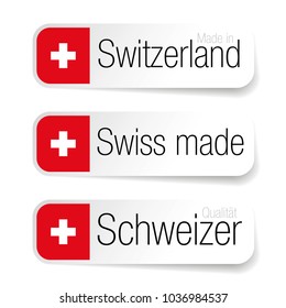 Made in Switzerland - Swiss made label