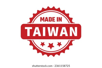 Made In Taiwan Rubber Stamp