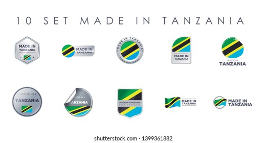 MADE IN TANZANIA EMBLEM BADGE