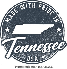 Made in Tennessee State Packaging Label