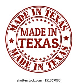 Welcome Texas Grunge Rubber Stamp On Stock Vector (Royalty Free) 210324595