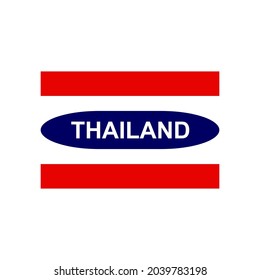 Made in Thailand product label emblem vector logo design