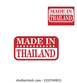 made in thailand stamp