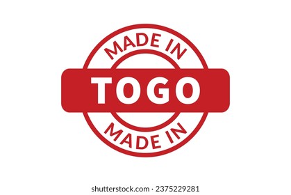 Made In Togo Rubber Stamp