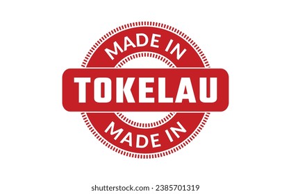 Made In Tokelau Rubber Stamp