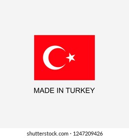 Made in Turkey sign