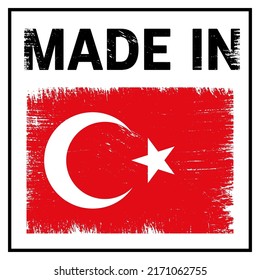 Made in Turkey (simge, logo, amblem)