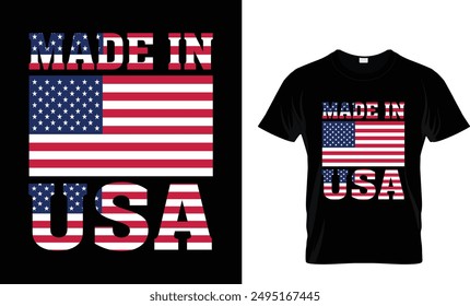 Made In U S A... usa t shirt design