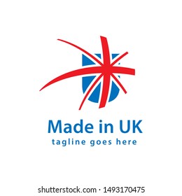 made in uk logo design, icon design template elements