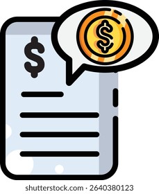  Made in UK receipt with a dollar sign and gold coin vector icon, perfect for business related designs needing UK or finance elements.