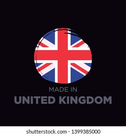 MADE IN UNITED KINGDOM EMBLEM BADGE