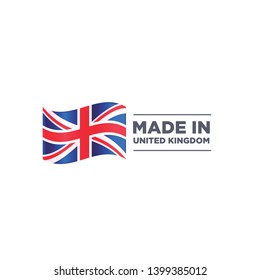 MADE IN UNITED KINGDOM EMBLEM BADGE