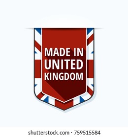 made in United Kingdom of Great Britain illustration