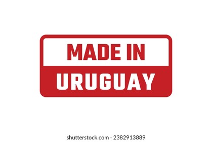 Fabricado En Uruguay Con Sello De Goma