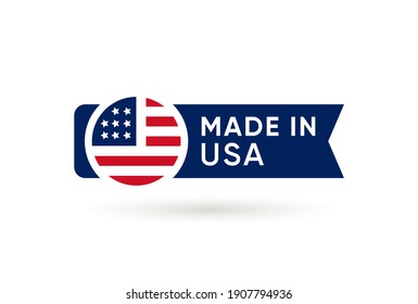 Made In USA Banner icon design