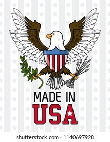 Made in USA emblem