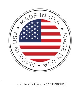 Made in USA flag icon.