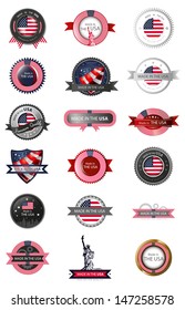 Made in the USA, Flags Seals
