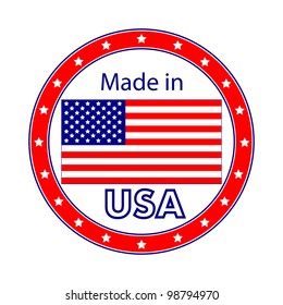 Made in USA Illustration