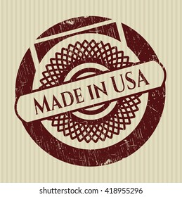 Made in USA rubber seal
