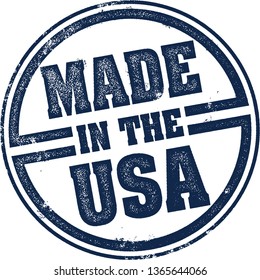 Made in the USA Rubber Stamp