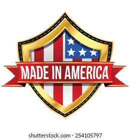 Made in the USA - Shield
