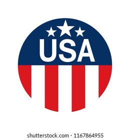 Made in USA sign vector