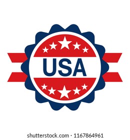 Made in USA sign vector