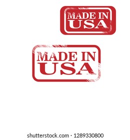 Made in USA stamp