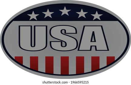 Made in USA stamp. vector