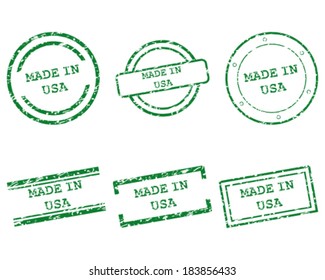 Made in USA stamps
