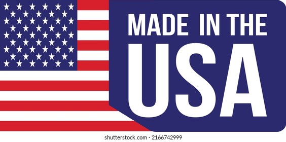 Made In USA Tag designed as vector is ready for you! Get it now!