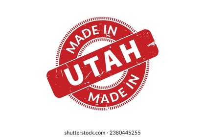 Made In Utah Rubber Stamp