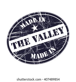Made in The Valley rubber stamp