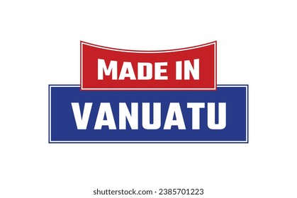 Made In Vanuatu Seal Vector