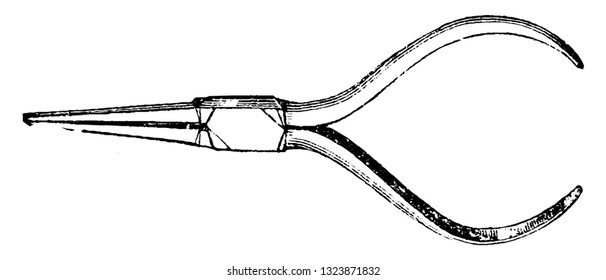 Made in various shapes and sizes for many uses some are used for gripping something around like a pipe or rod, vintage engraved line art illustration. Bicycle Accessories 1900.