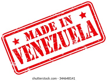 Made in Venezuela Rubber Stamp
