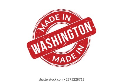 Made in Washington Rubber Stamp