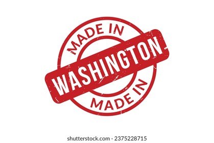 Made In Washington Rubber Stamp