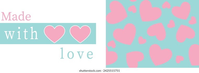 made whit love graphic design for girl