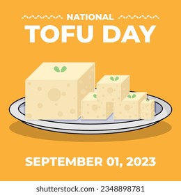 I made world tofu day, it can be used in all media and it's vector. Get it now with purchase premium