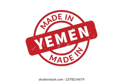 Made In Yemen Rubber Stamp