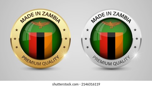 Made in Zambia graphics and labels set. Some elements of impact for the use you want to make of it.