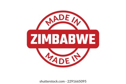 Made In Zimbabwe Rubber Stamp