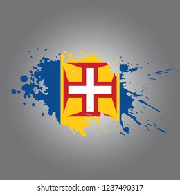 Madeira Vector paint stain