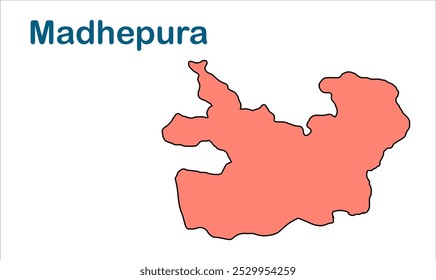 Madhepura subdivision map, Madhepura District, Bihar State, Republic of India, Government of Bihar, Indian territory, Eastern India, politics, village, tourism