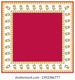 Madhubani border, mithila painting, frames , madhubani painting , indian art frame invitation card  indian wedding card stationary