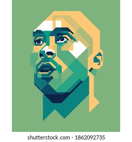 Madiun Nov 27 2020: Green Style Kobe Bryant 